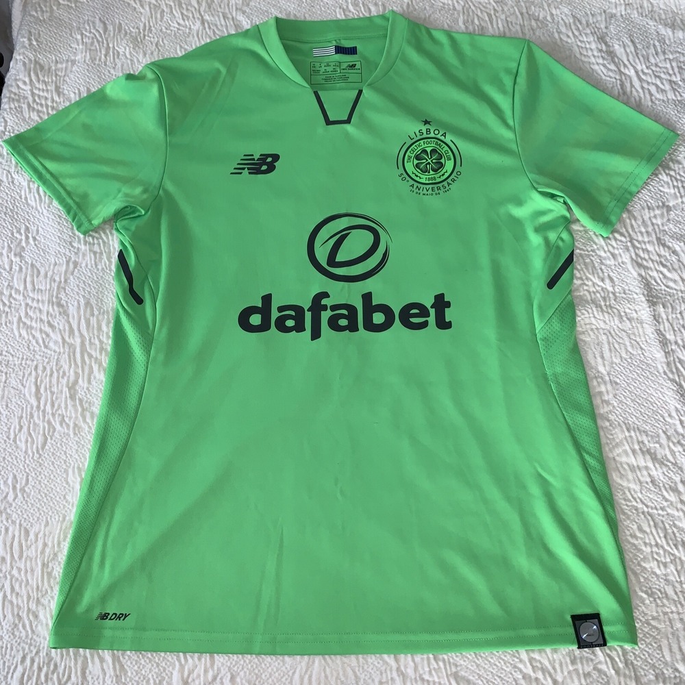 Celtic 50th 2017 Football shirt soccer FC Third New Balance jersey Shirt Women 8 - Picture 1 of 10